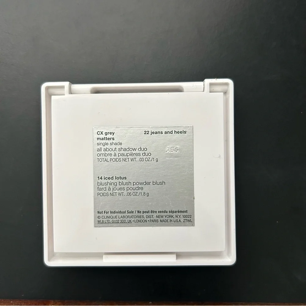 Clinique All About Shadow Duo in Grays and Blush